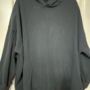 Old Navy Black Pullover Hoodie Sweatshirt
